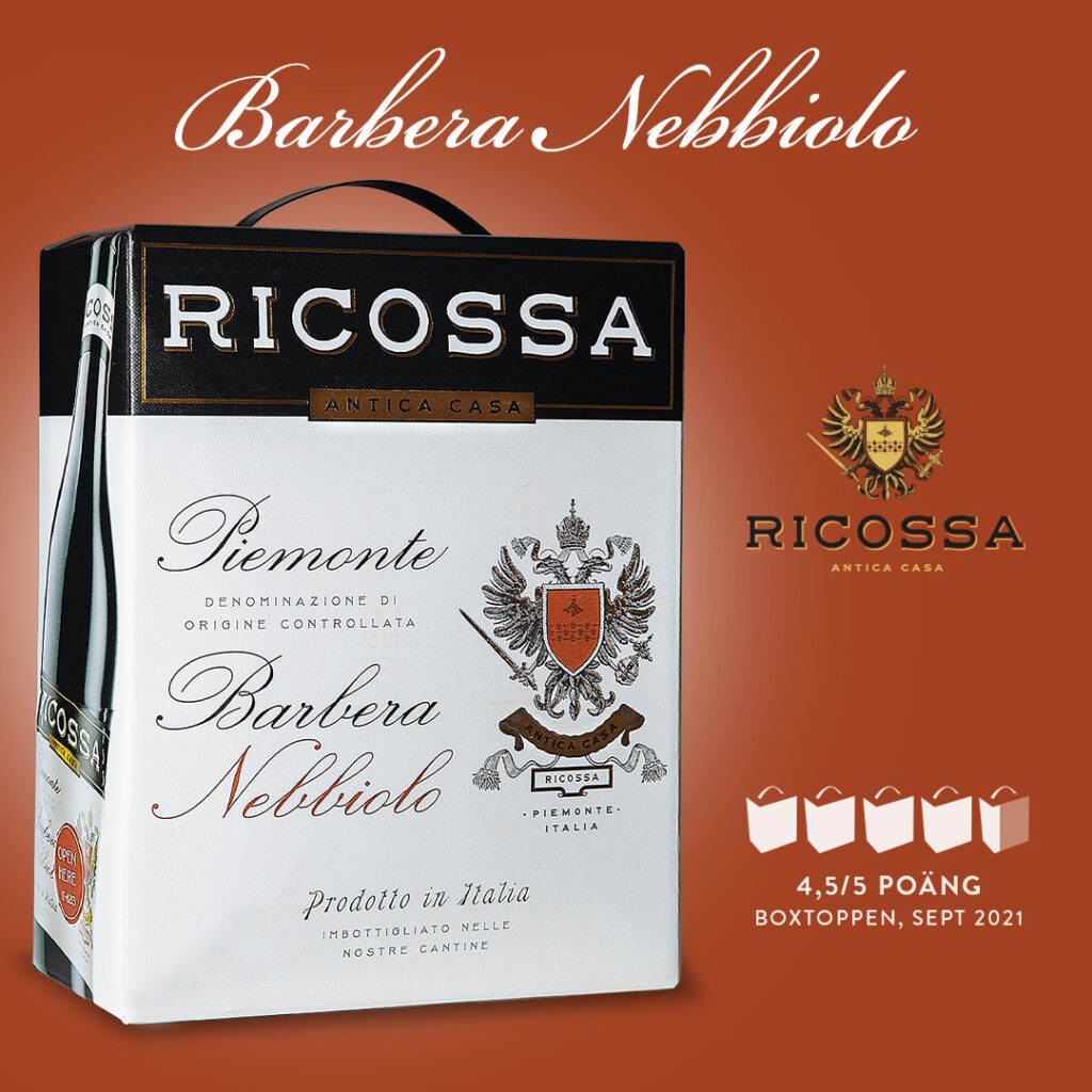 Ricossa Barbera Nebbiolo BIB – Allt om Vin