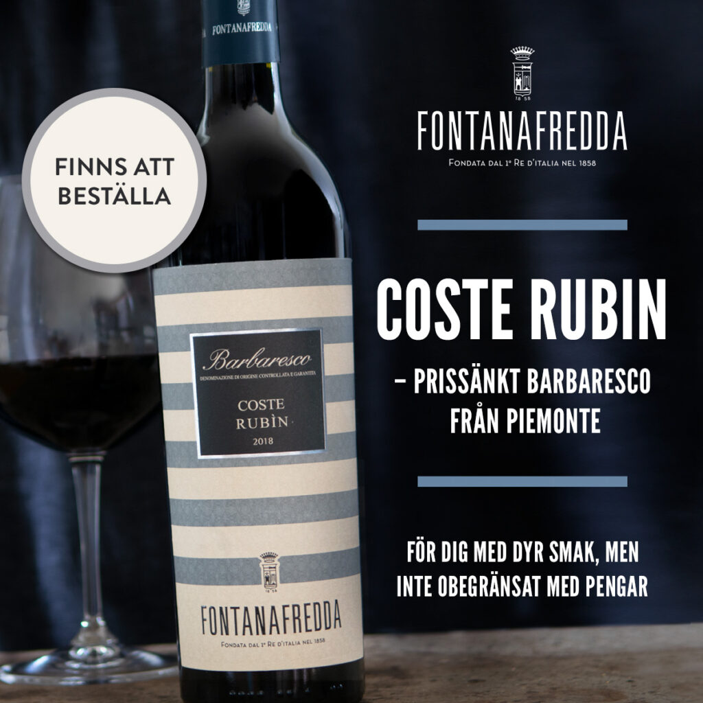 Fontanafredda Coste Rubin – Allt om Vin