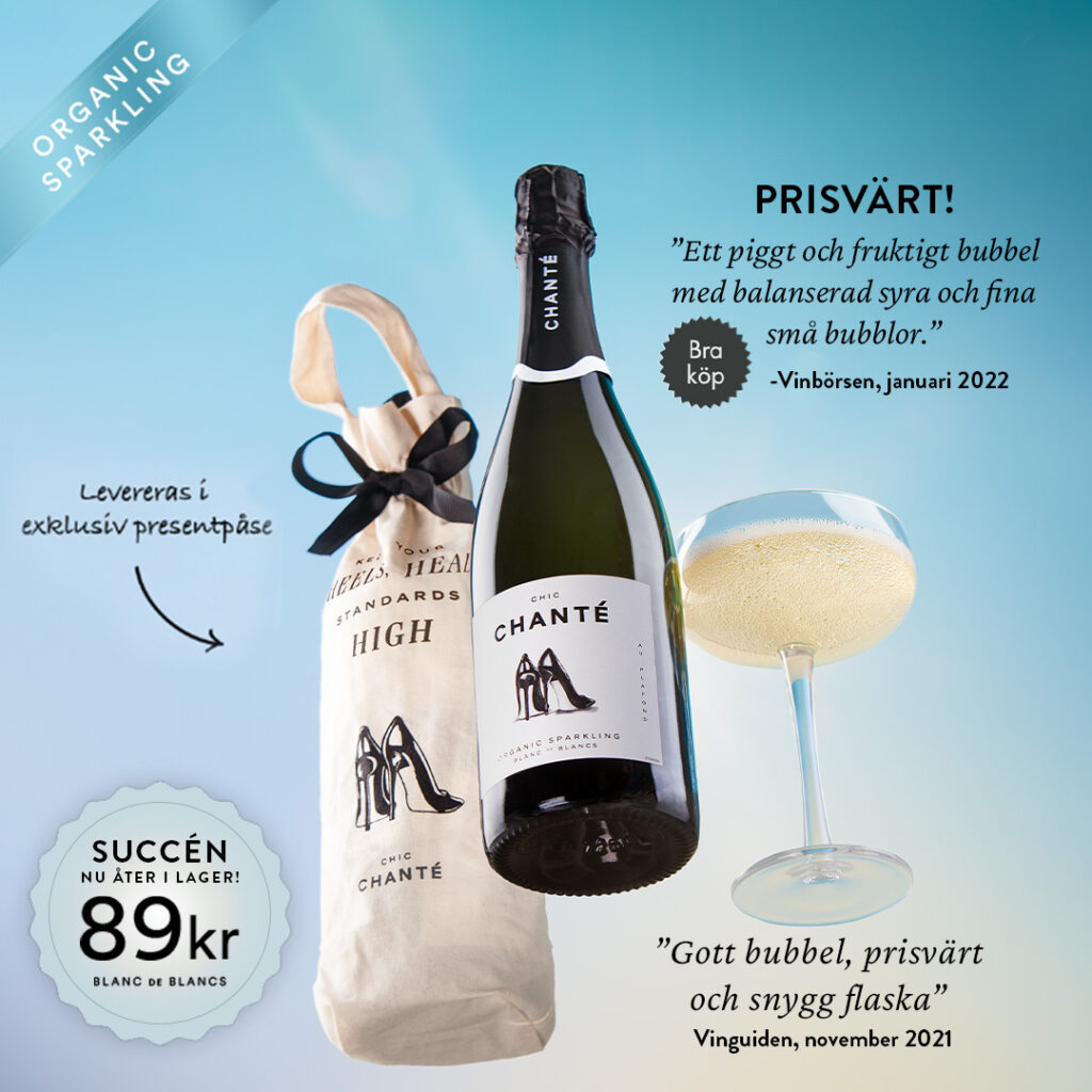 Chic Chanté Organic Brut – Allt om Vin