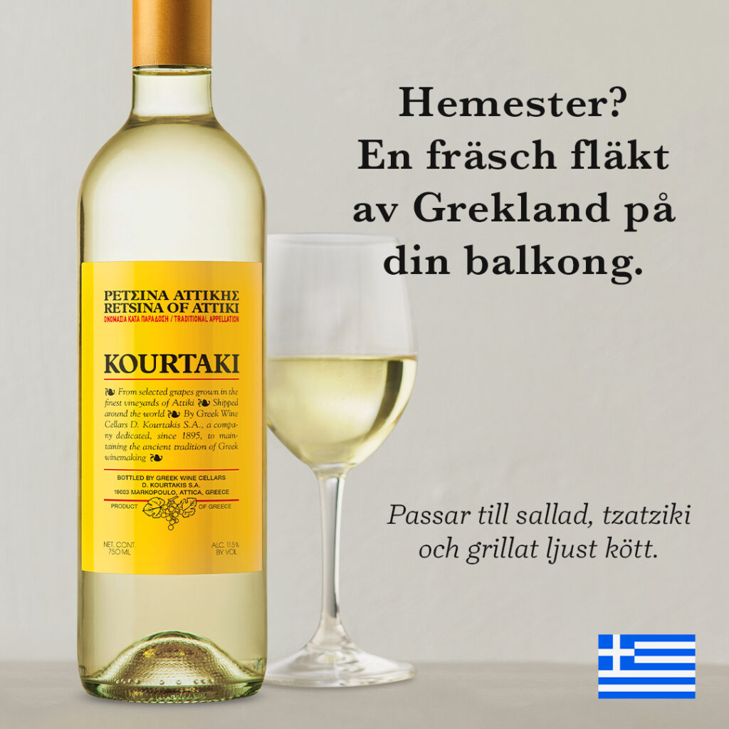 Kourtaki Retsina of Attica – FS