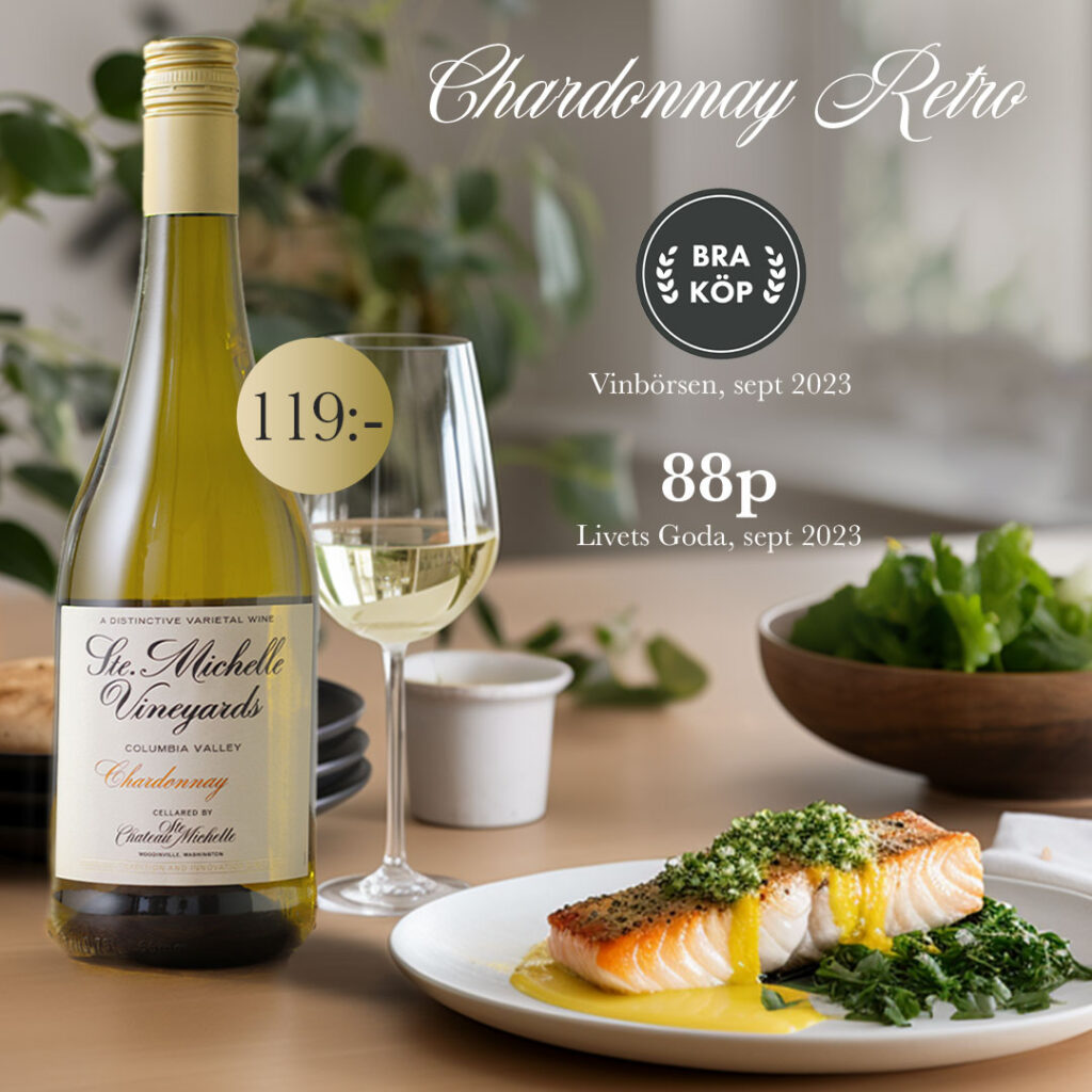 Chateau Ste Michelle Chardonnay Retro – 2