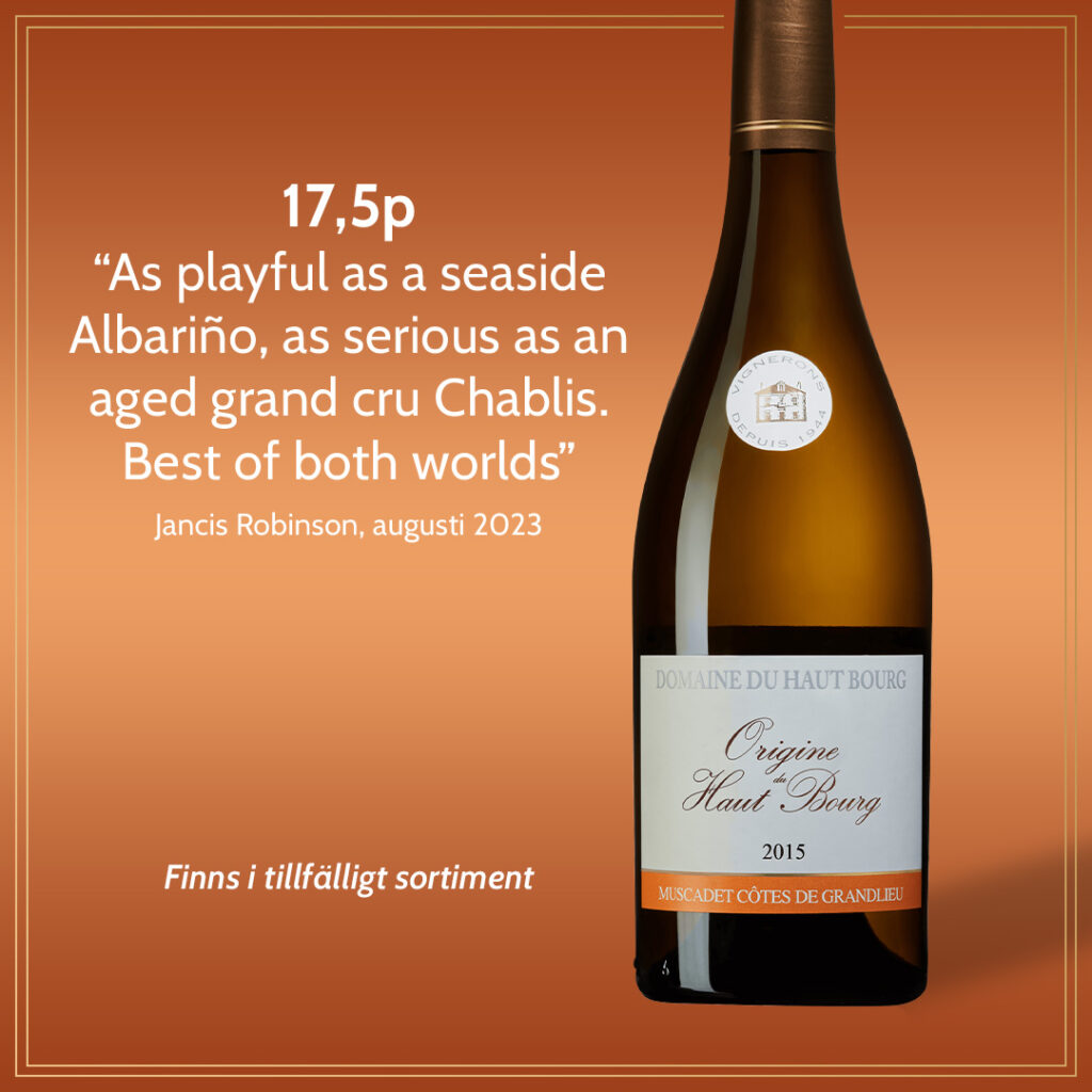 Origine du Haut Bourg Muscadet Cotes de Grand-Lieu – Di Vin – FS